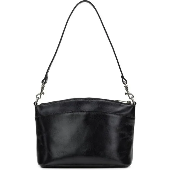 Arlee Black Leather Crossbody Bag for Women, Elegant & Versatile